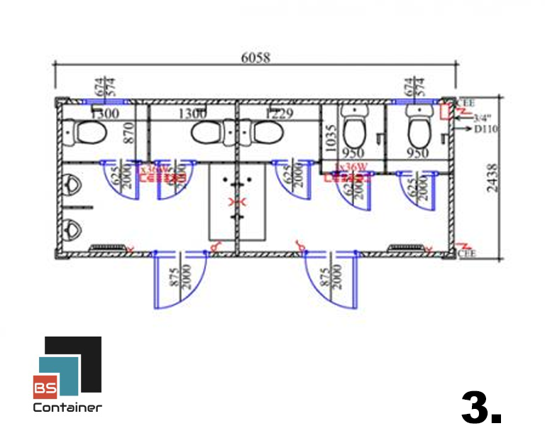 BS Container - Szaniter konténer