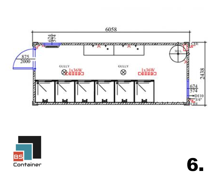 BS Container - Szaniter konténer